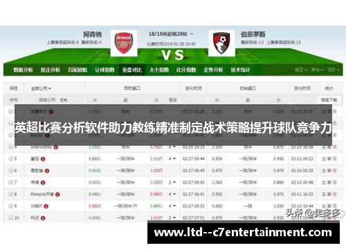 英超比赛分析软件助力教练精准制定战术策略提升球队竞争力